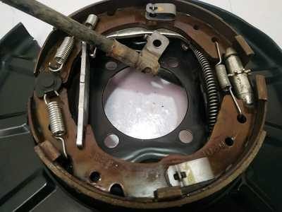 Freno disco porta balatas trasero izquierdo