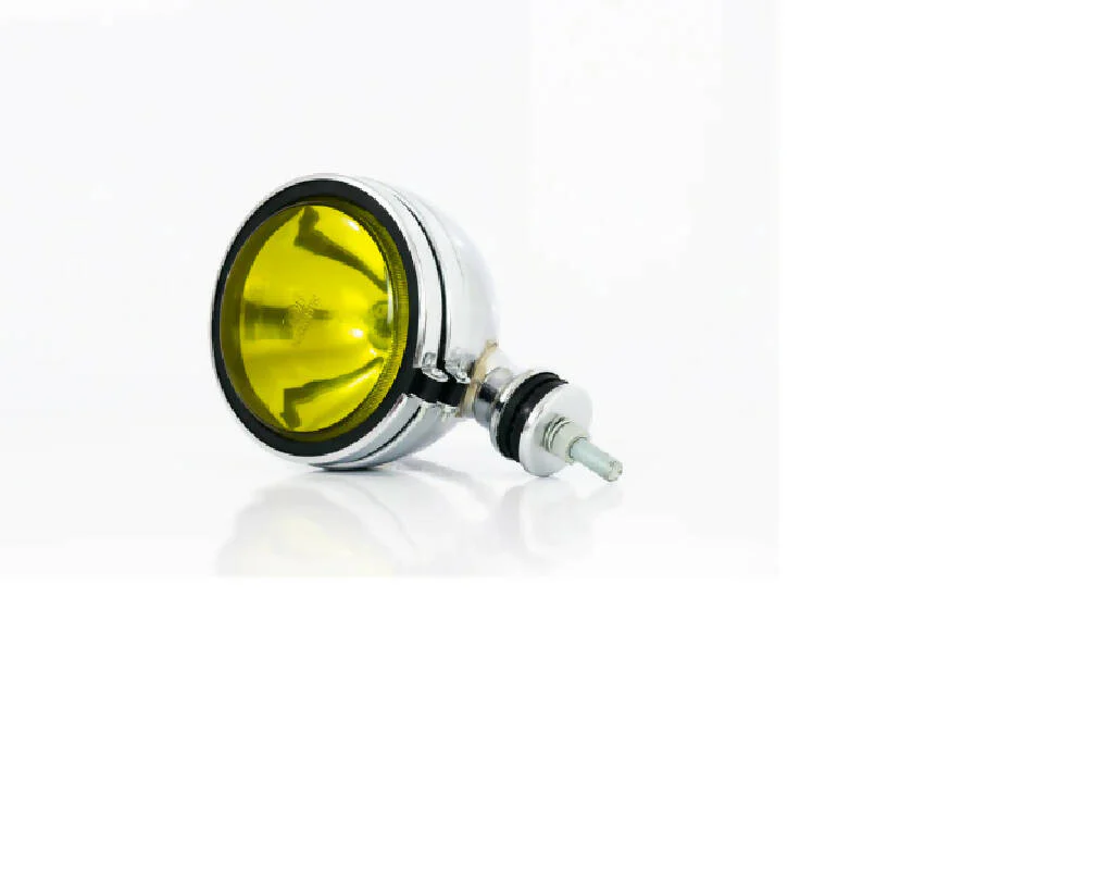 FARO AUXILIAR REDONDO AMBAR CROMADO MINI JACKMAN