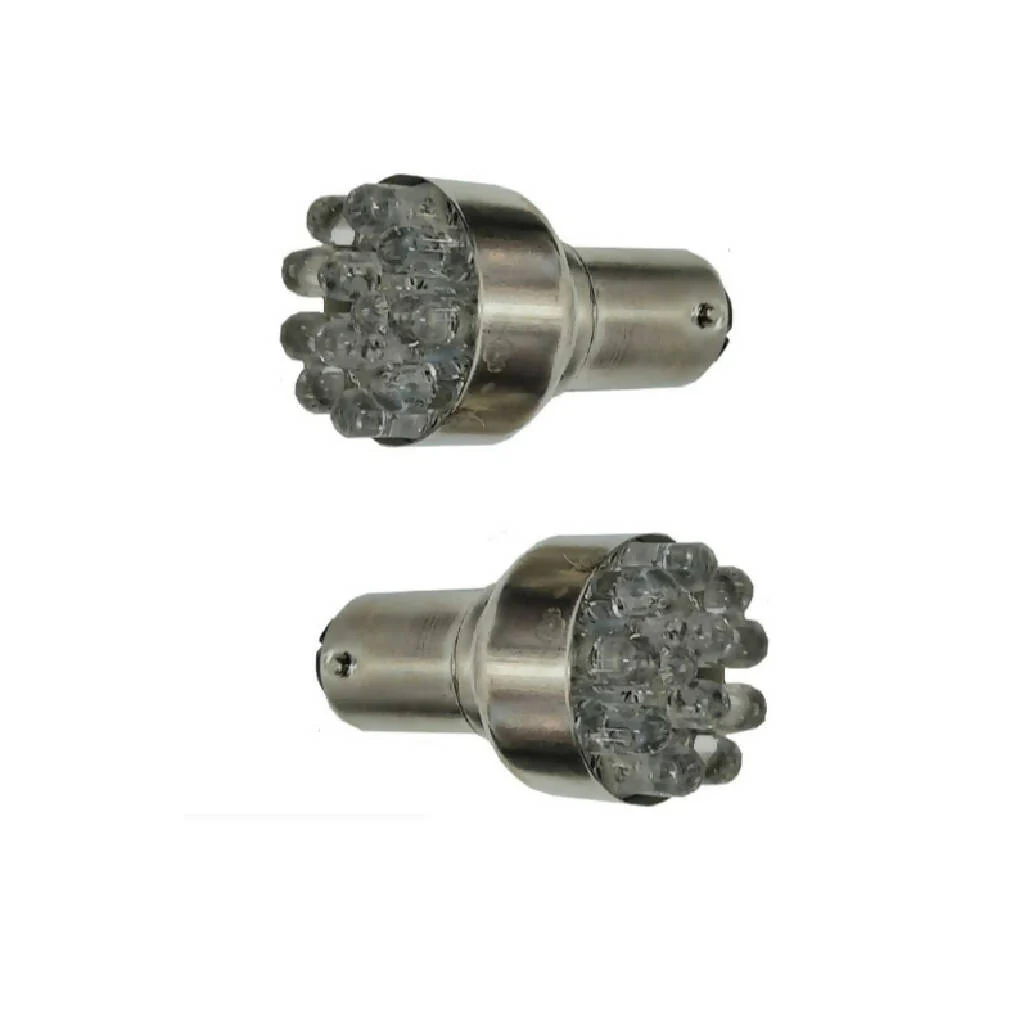 FOCO NORMAL 12V 1141 VERDE LED 1 POLO BOMBILLA GRANDE