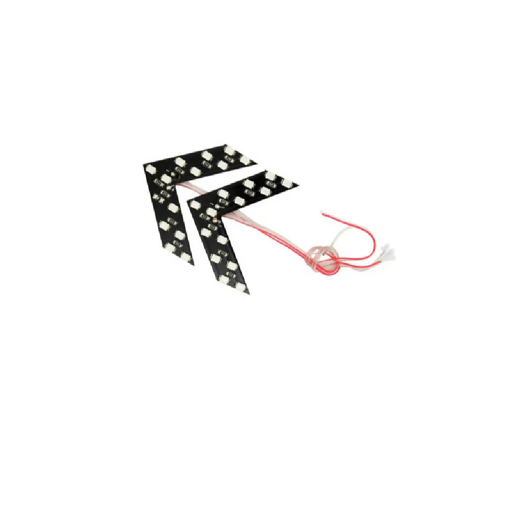 LUZ DIRECCIONAL LED ROJA FLECHA ADHERIBLE 3x14 OPTS52031