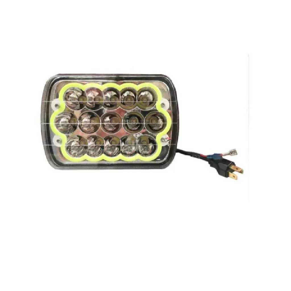 FARO AUXILIAR RECTANGULAR DE LED C/ANILLO VERDE ALTA Y BAJA (FIC7698900)