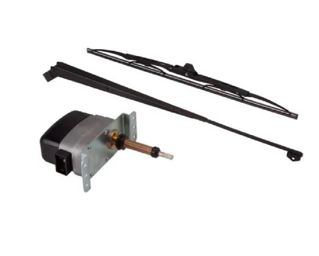 MOTOR IMPORTADO LIMPIAPARABRISAS UNIVERSAL SENCILLO REFORZADO AE-01 COMPLETO