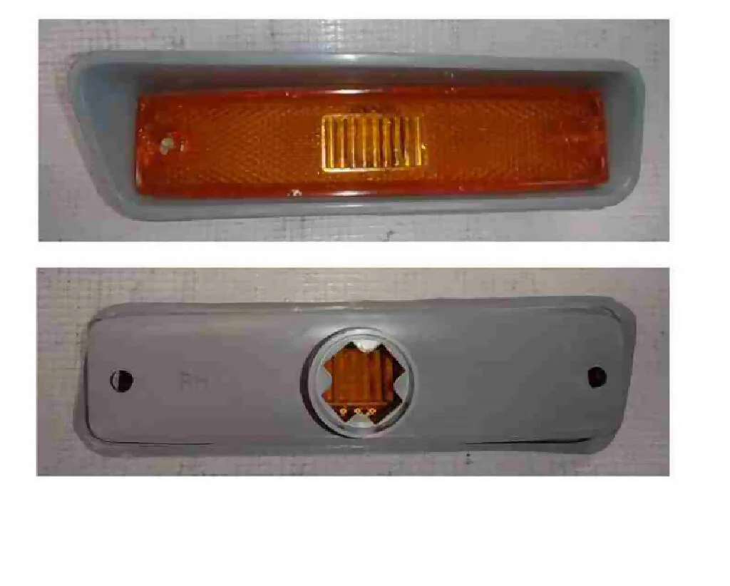 CUARTO NACIONAL DODGE PICK UP 73-79 AMBAR BASE GRIS LATERAL DERECHO PI(090RH)