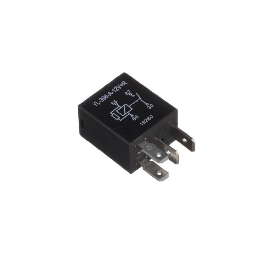 RELEVADOR 4 TERMINALES 12V 30AMP MULTIUSOS