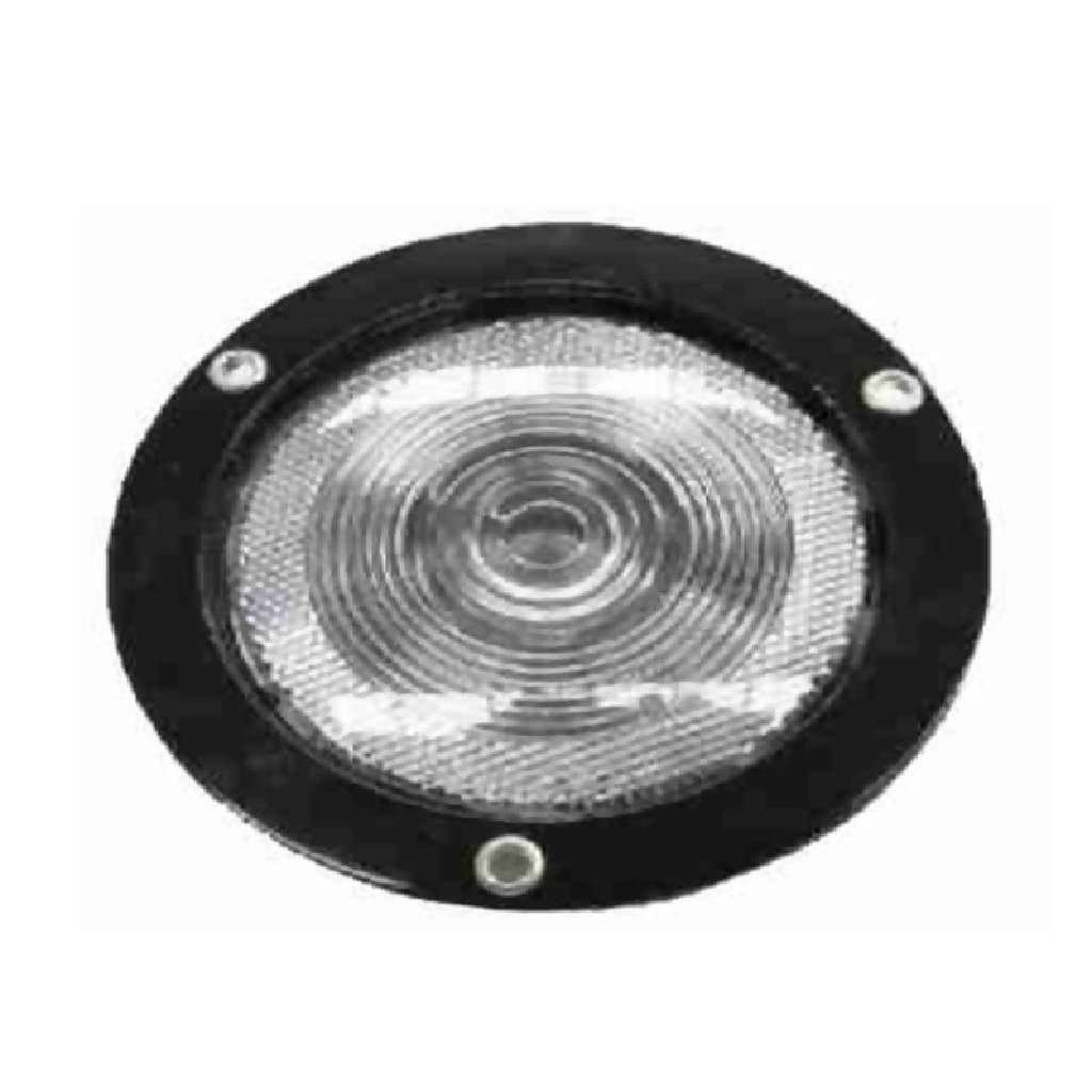 PLAFON REDONDO CLARO, BASE NEGRA P/REMACHAR