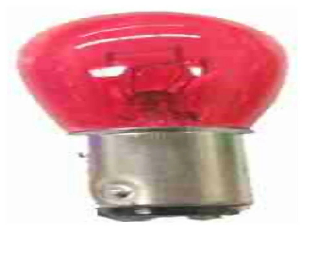 FOCO NORMAL 12V 1034 ROJO 2 POLOS PATAS DISPAREJAS