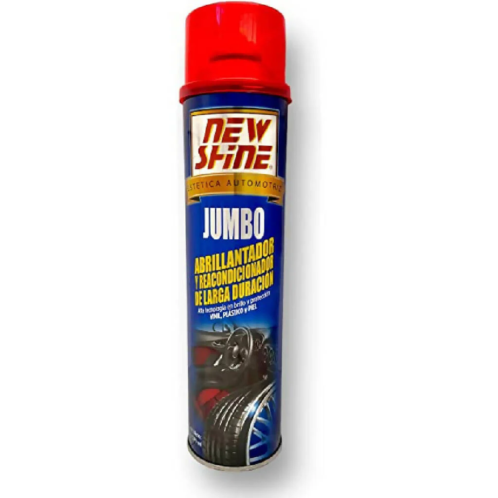 NEW SHINE JUMBO, abrillantador y reacondicionador de larga duración para vehículos