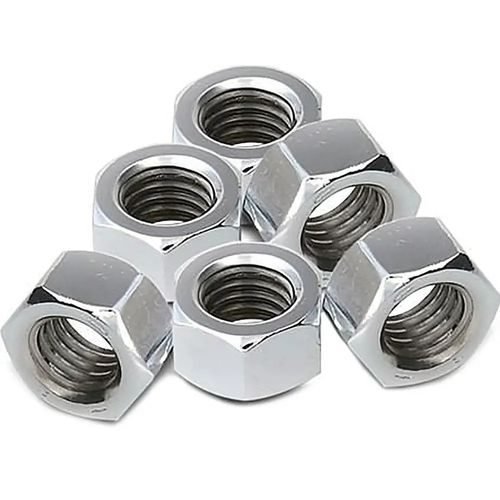 Tuerca Hexagonal Galvanizada De 1/2 Tuerca, 100 Piezas