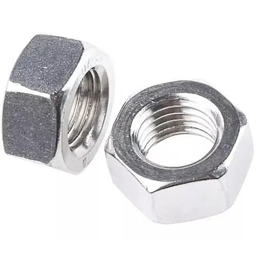 Vista 5 de Tuerca Hexagonal Galvanizada De 1/2 Tuerca, 100 Piezas