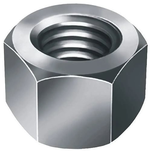 Vista 4 de Tuerca Hexagonal Galvanizada De 1/2 Tuerca, 100 Piezas