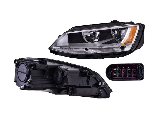 PAR DE FAROS IZQ Y DER VW JETTA A6 2016 NUEVOS